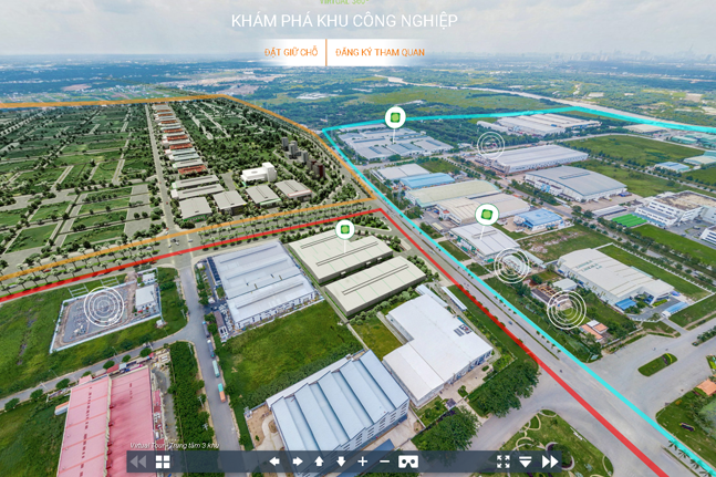 Tour Khu công nghiệp, đất nền